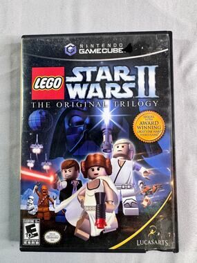 LEGO Star Wars II The Original Trilogy Nintendo GameCube Game Disc & Case